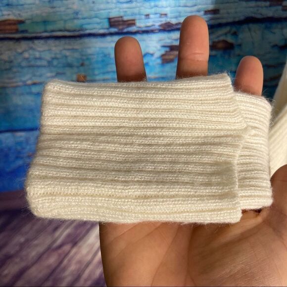 Loft Lounge open front knit cardigan cream XS - Picture 3 of 8